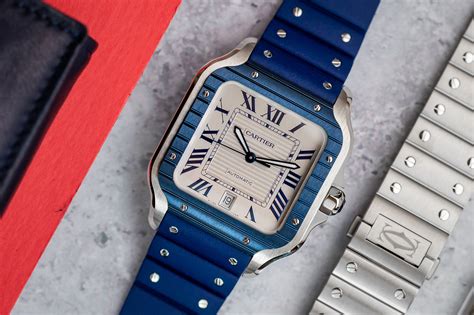 santos cartier 2022|santos de cartier blue.